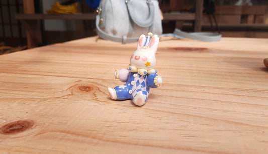 Bunny Clown Desk Friend  [ Pre-order ]