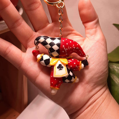 . Poker in the Circus - Keychain/Phonechain .  [ Pre-order ]