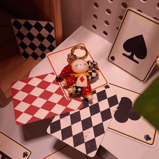 . Poker in the Circus - Keychain/Phonechain .  [ Pre-order ]